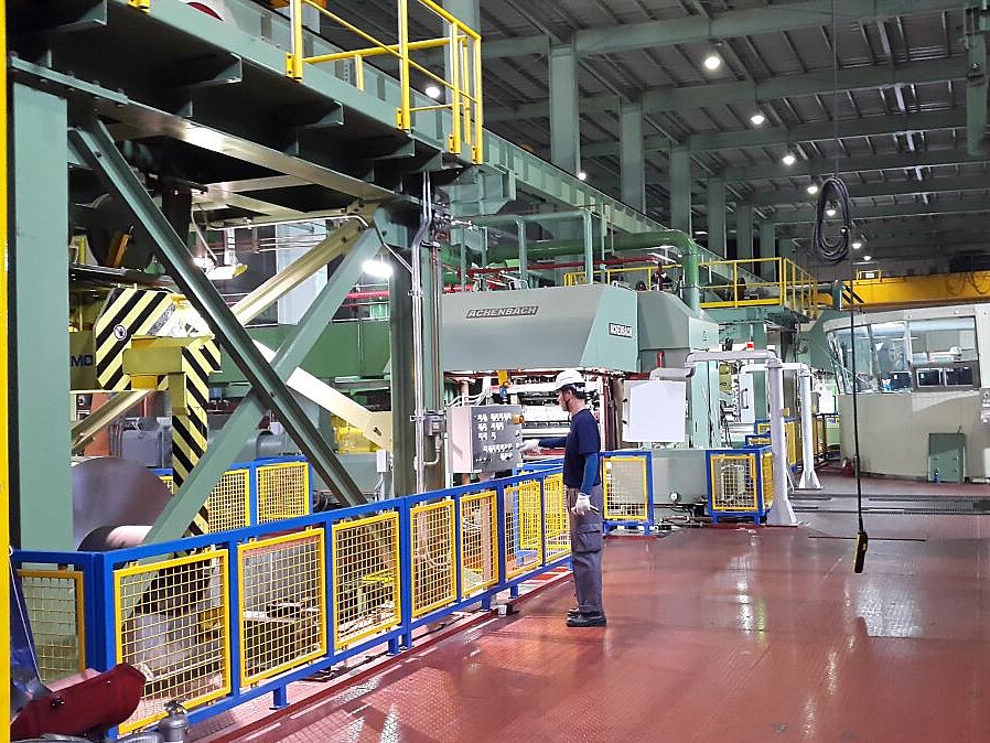 Walzwerk nach erfolgter Modernisierung